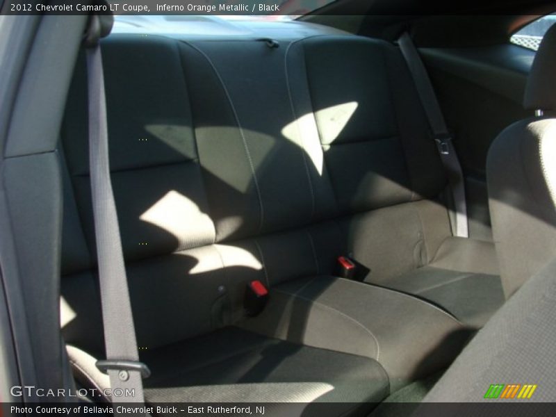Inferno Orange Metallic / Black 2012 Chevrolet Camaro LT Coupe