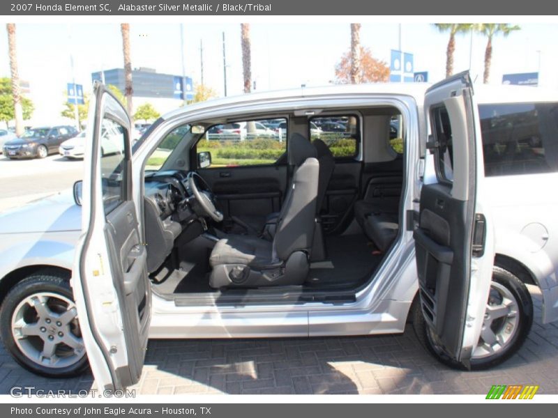 Alabaster Silver Metallic / Black/Tribal 2007 Honda Element SC
