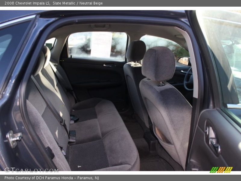 Slate Metallic / Neutral Beige 2008 Chevrolet Impala LS
