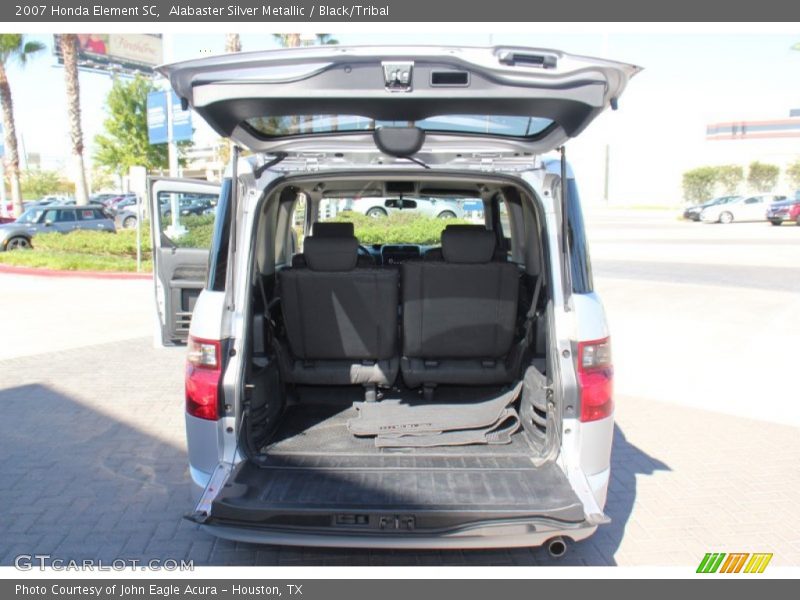 Alabaster Silver Metallic / Black/Tribal 2007 Honda Element SC