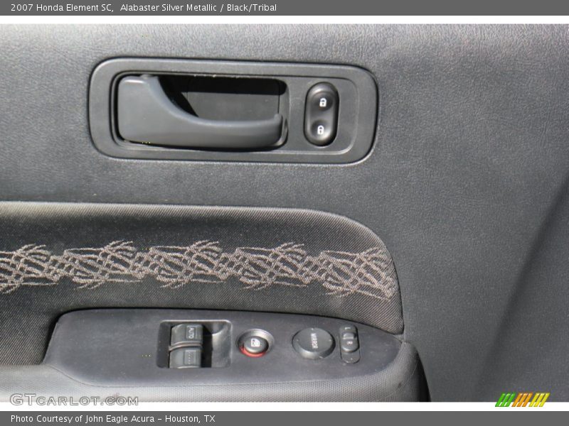 Alabaster Silver Metallic / Black/Tribal 2007 Honda Element SC