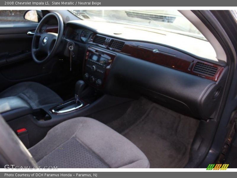 Slate Metallic / Neutral Beige 2008 Chevrolet Impala LS