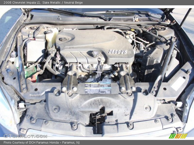 Slate Metallic / Neutral Beige 2008 Chevrolet Impala LS