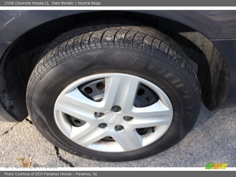 Slate Metallic / Neutral Beige 2008 Chevrolet Impala LS