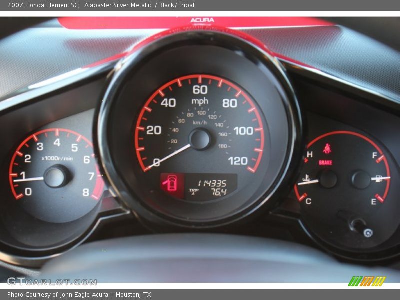  2007 Element SC SC Gauges