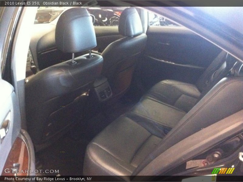 Obsidian Black / Black 2010 Lexus ES 350