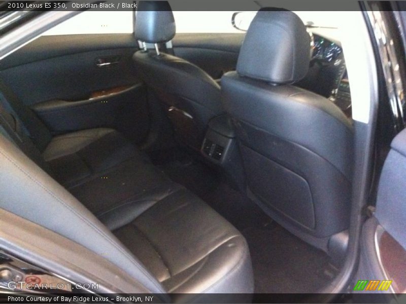 Obsidian Black / Black 2010 Lexus ES 350