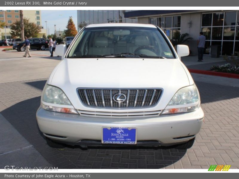 White Gold Crystal / Ivory 2002 Lexus RX 300