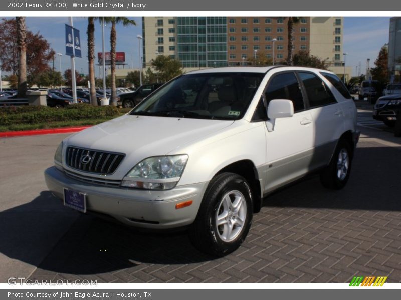 White Gold Crystal / Ivory 2002 Lexus RX 300
