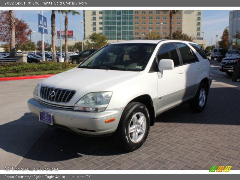 White Gold Crystal / Ivory 2002 Lexus RX 300