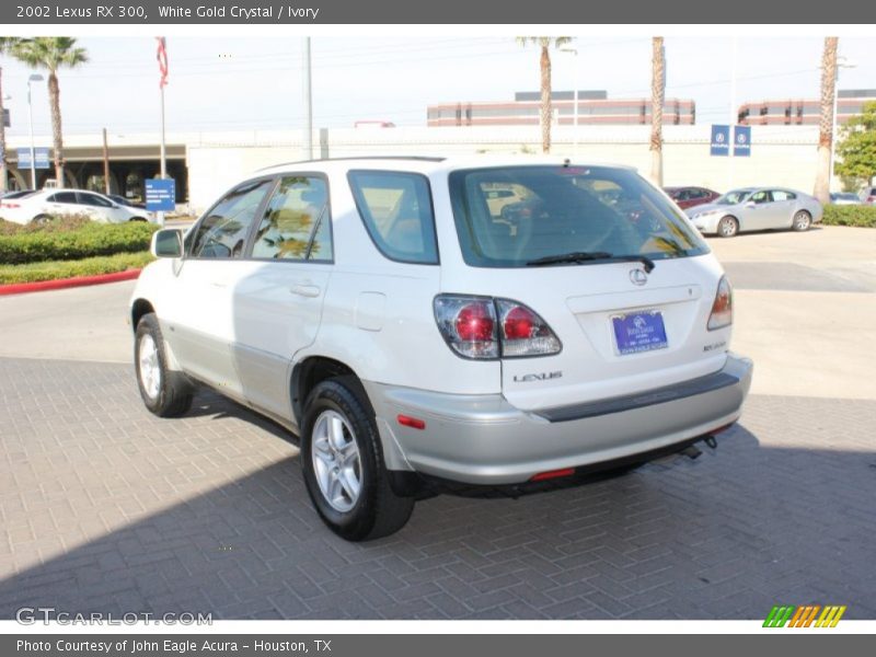 White Gold Crystal / Ivory 2002 Lexus RX 300