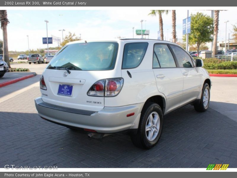White Gold Crystal / Ivory 2002 Lexus RX 300