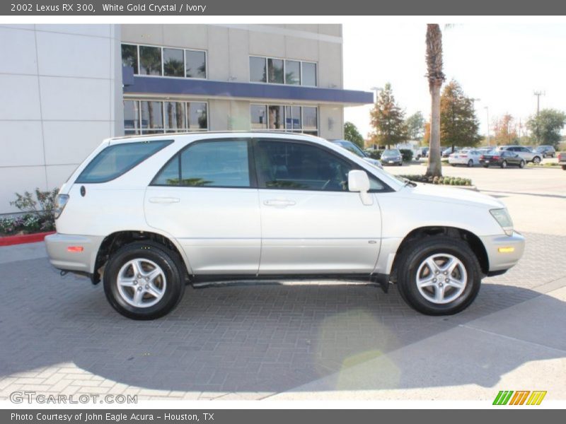 White Gold Crystal / Ivory 2002 Lexus RX 300