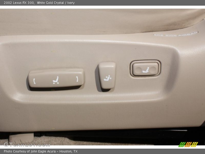 White Gold Crystal / Ivory 2002 Lexus RX 300
