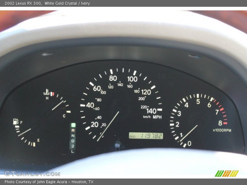 White Gold Crystal / Ivory 2002 Lexus RX 300