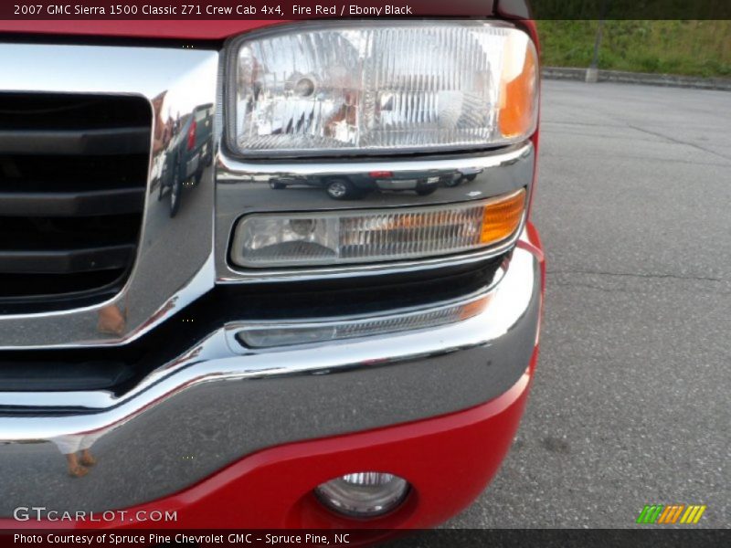 Fire Red / Ebony Black 2007 GMC Sierra 1500 Classic Z71 Crew Cab 4x4