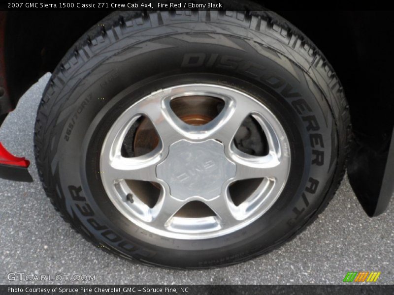 Fire Red / Ebony Black 2007 GMC Sierra 1500 Classic Z71 Crew Cab 4x4