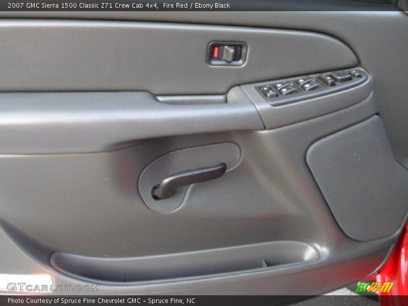Fire Red / Ebony Black 2007 GMC Sierra 1500 Classic Z71 Crew Cab 4x4