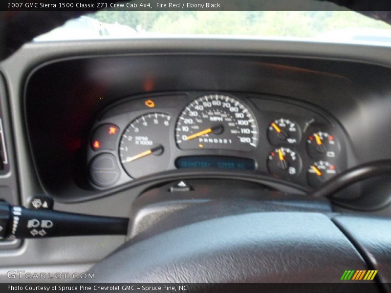 Fire Red / Ebony Black 2007 GMC Sierra 1500 Classic Z71 Crew Cab 4x4