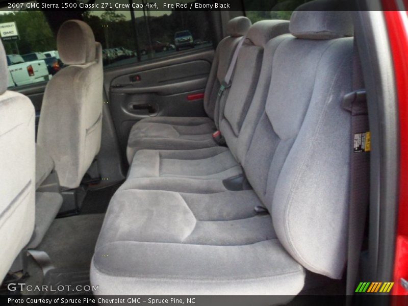 Fire Red / Ebony Black 2007 GMC Sierra 1500 Classic Z71 Crew Cab 4x4
