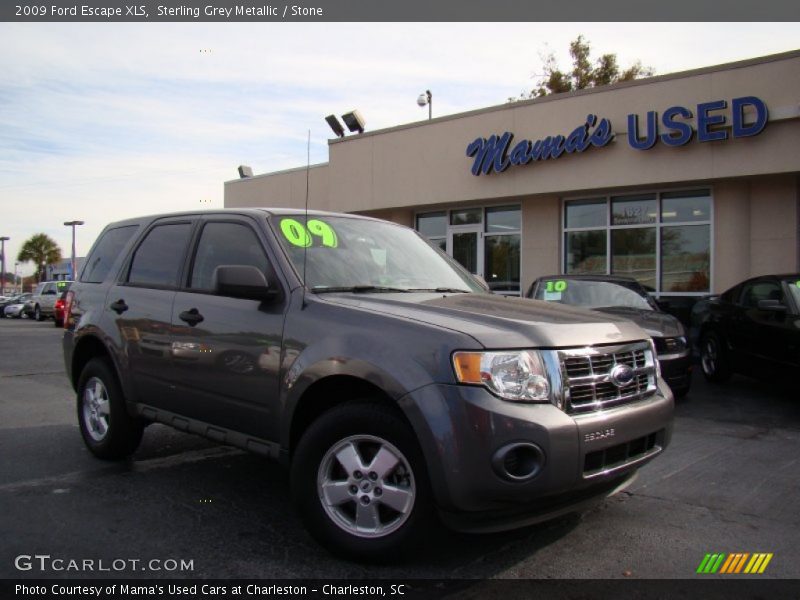 Sterling Grey Metallic / Stone 2009 Ford Escape XLS