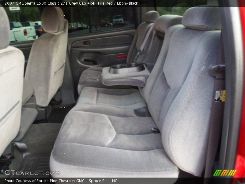 Fire Red / Ebony Black 2007 GMC Sierra 1500 Classic Z71 Crew Cab 4x4