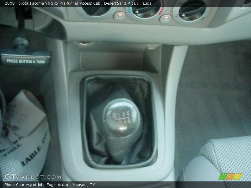 Desert Sand Mica / Taupe 2008 Toyota Tacoma V6 SR5 PreRunner Access Cab