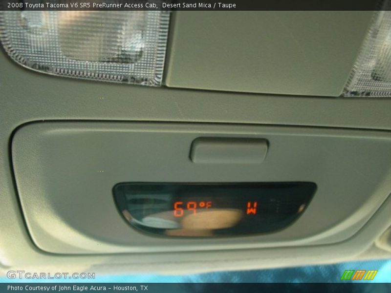 Desert Sand Mica / Taupe 2008 Toyota Tacoma V6 SR5 PreRunner Access Cab