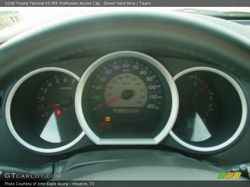 Desert Sand Mica / Taupe 2008 Toyota Tacoma V6 SR5 PreRunner Access Cab