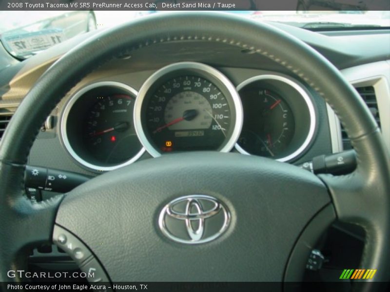 Desert Sand Mica / Taupe 2008 Toyota Tacoma V6 SR5 PreRunner Access Cab