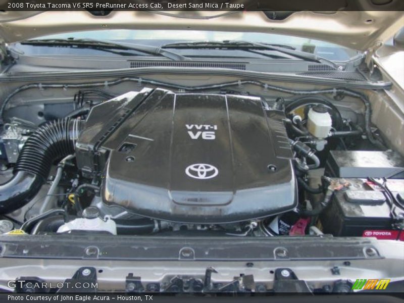 Desert Sand Mica / Taupe 2008 Toyota Tacoma V6 SR5 PreRunner Access Cab