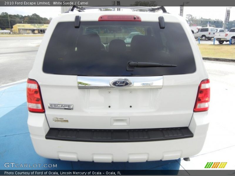 White Suede / Camel 2010 Ford Escape Limited