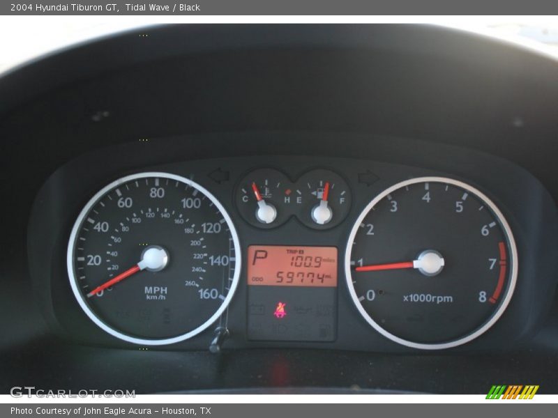  2004 Tiburon GT GT Gauges