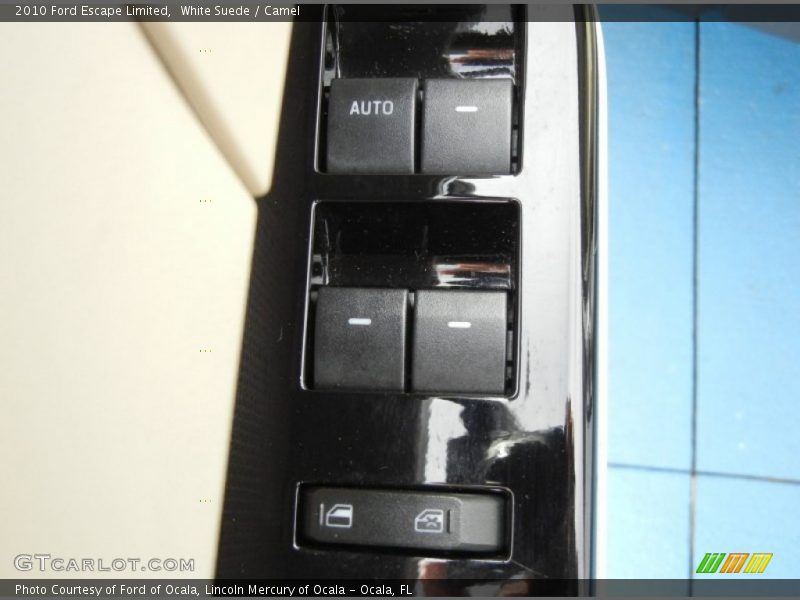 White Suede / Camel 2010 Ford Escape Limited