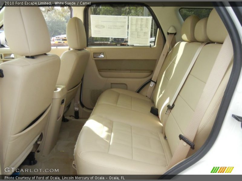 White Suede / Camel 2010 Ford Escape Limited