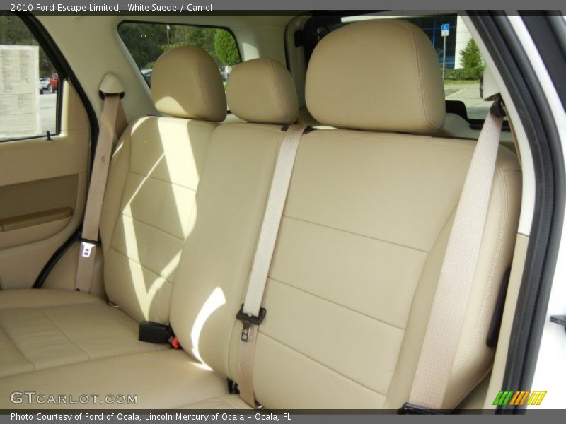 White Suede / Camel 2010 Ford Escape Limited