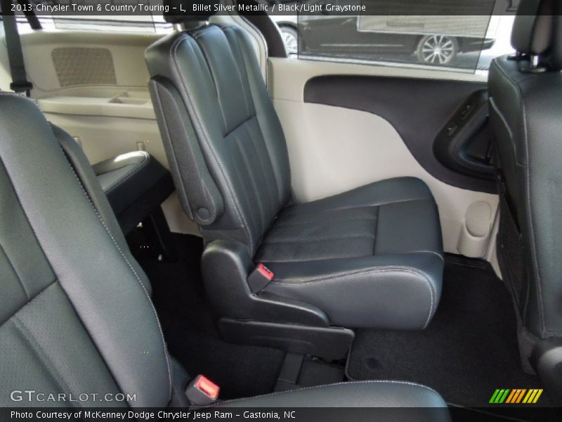 Billet Silver Metallic / Black/Light Graystone 2013 Chrysler Town & Country Touring - L