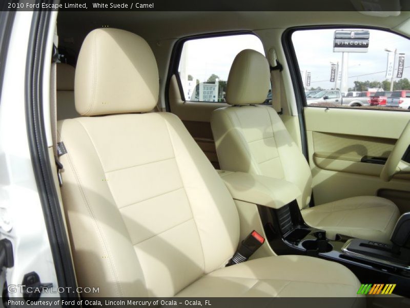 White Suede / Camel 2010 Ford Escape Limited