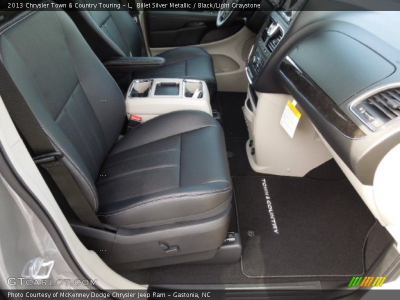 Billet Silver Metallic / Black/Light Graystone 2013 Chrysler Town & Country Touring - L