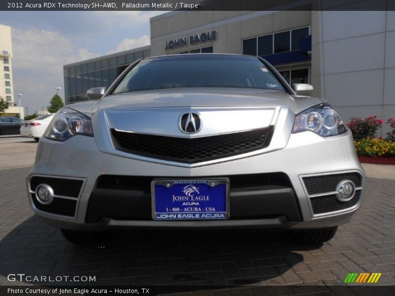 Palladium Metallic / Taupe 2012 Acura RDX Technology SH-AWD