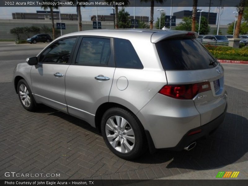 Palladium Metallic / Taupe 2012 Acura RDX Technology SH-AWD