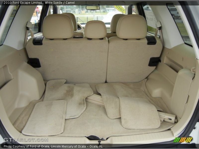 White Suede / Camel 2010 Ford Escape Limited