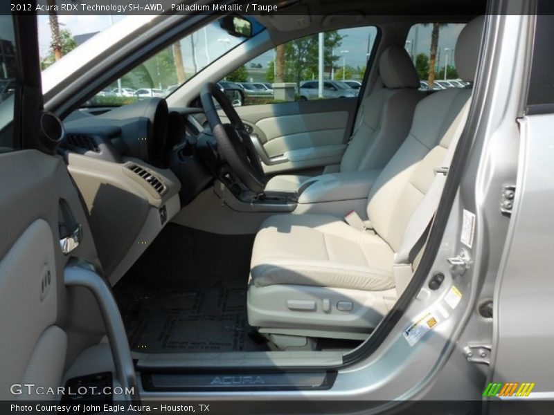 Palladium Metallic / Taupe 2012 Acura RDX Technology SH-AWD
