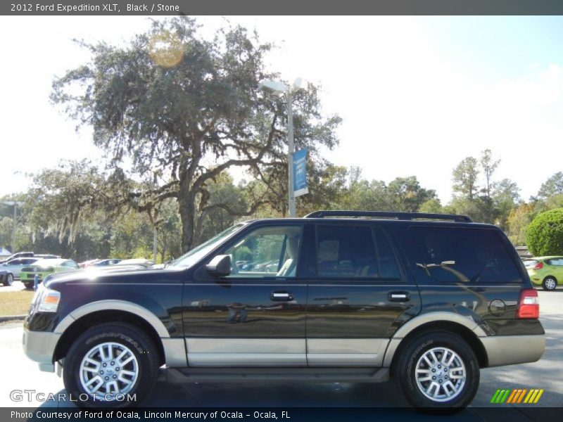 Black / Stone 2012 Ford Expedition XLT