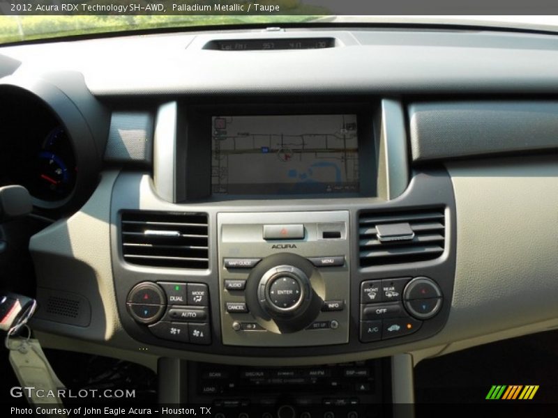 Controls of 2012 RDX Technology SH-AWD