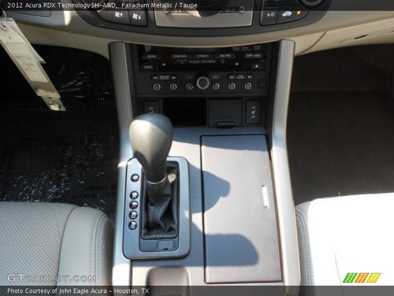 Palladium Metallic / Taupe 2012 Acura RDX Technology SH-AWD