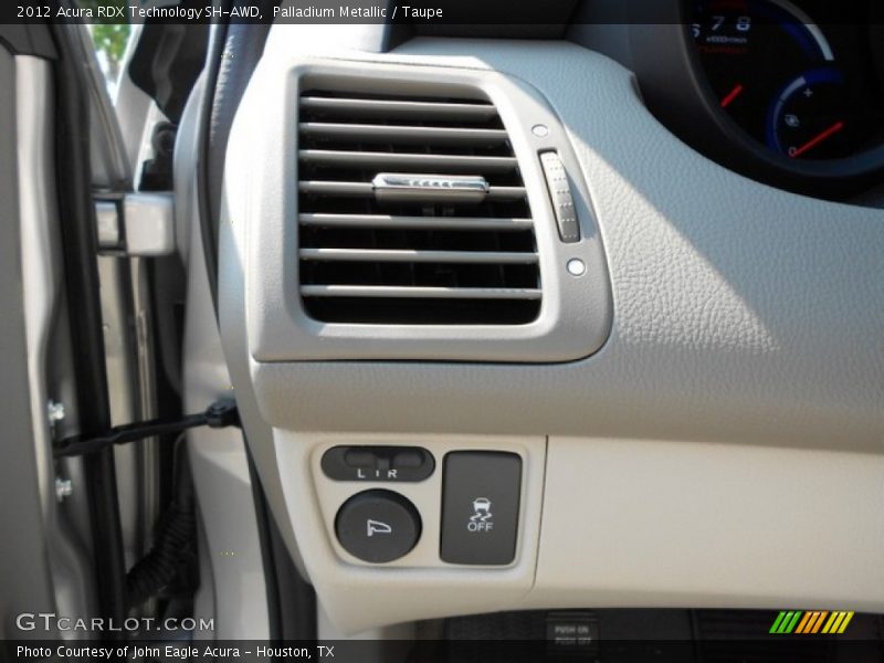 Palladium Metallic / Taupe 2012 Acura RDX Technology SH-AWD