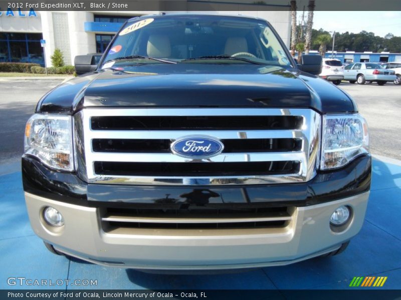 Black / Stone 2012 Ford Expedition XLT