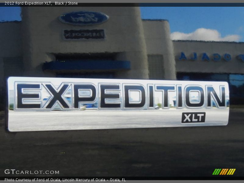 Black / Stone 2012 Ford Expedition XLT