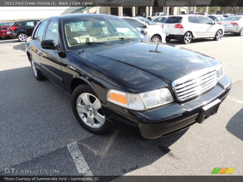 Black / Light Camel 2011 Ford Crown Victoria LX